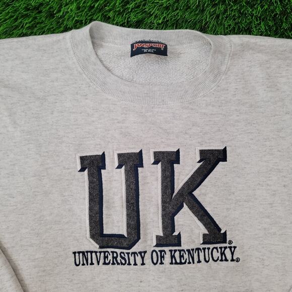 Vintage University-of-Kentucky Sweatshirt 2XL 27x27 Crop USA - Picture 13 of 16